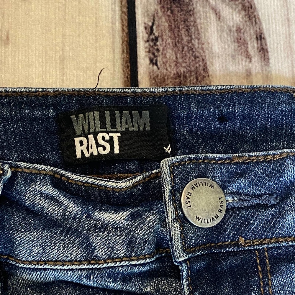 WILLIAM RAST Women's Cuffed Jean Distressed Shorts - 29 - Picture 5 of 8